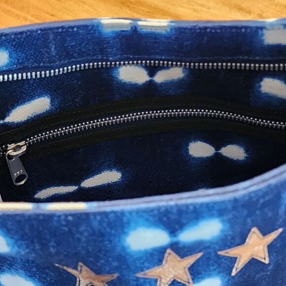 NEW Quilted Koala Basics City Bag Blue Shibori - Picture 6 of 9